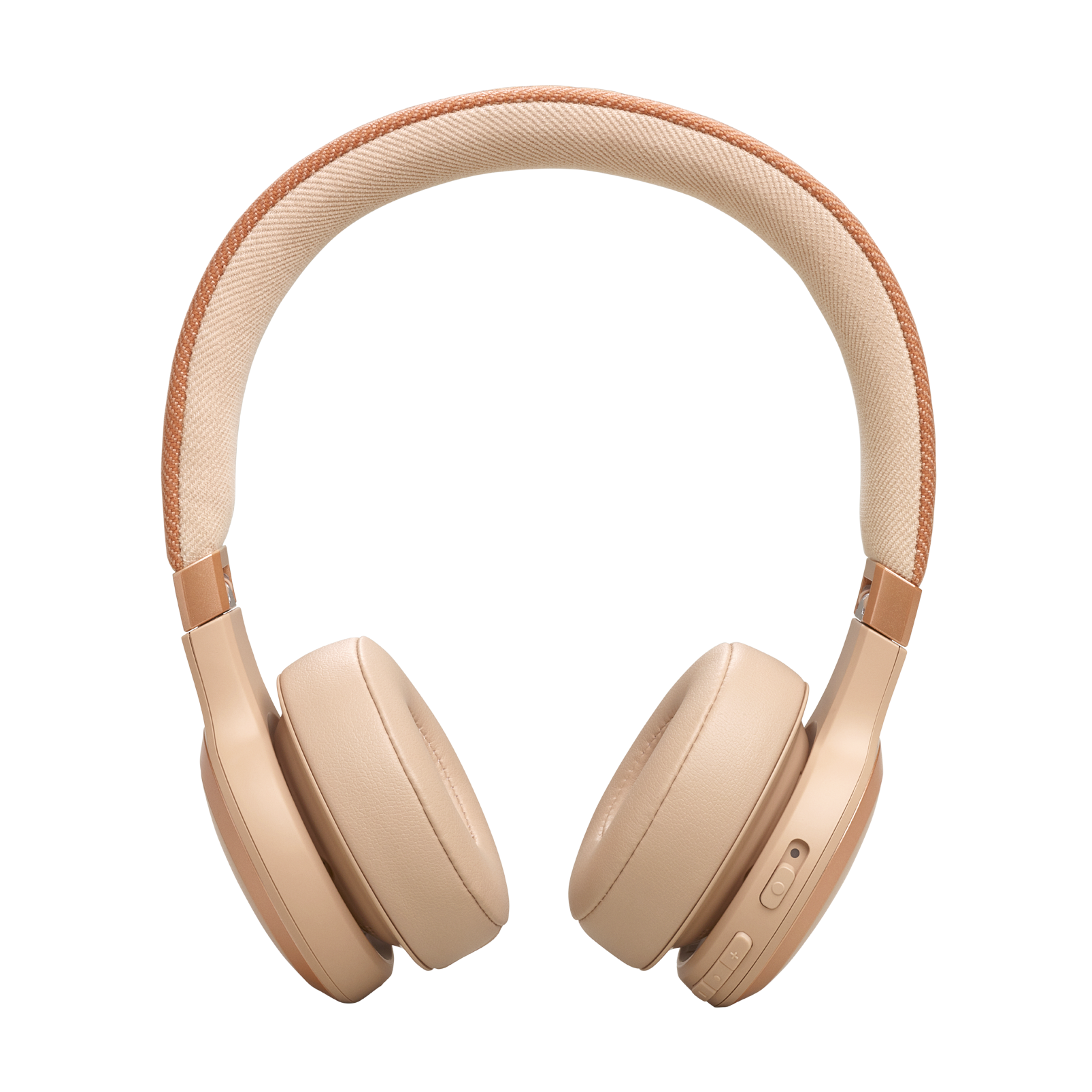 JBL Live 670NC - Sandstone - Wireless On-Ear Headphones with True Adaptive Noise Cancelling - Back